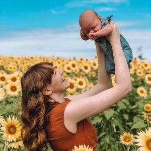 Cat and Jack Denim styler Jumpsuit 0-3 m